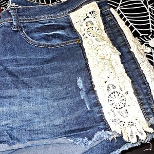 Womens plus size shorts